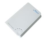 Beyaz Mobil Evrensel Taşınabilir Güç Bankası 3000mAh iPhone / Samsung / Nokia için Çift USB