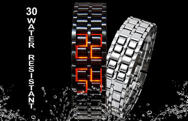 Skmei Man Iron Samurai Lava LED Watch, LED Dijital Bilek İzle