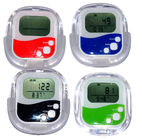 Dijital Saat SESSİZ 3D G18 Pedometre Adımlar Kalorileri Özel Logo ile