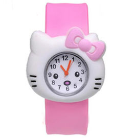 HELLO KITTY sevimli çocuk oğlan kız silikon Bileklik İzle manşet İzle doğum günü hediyeleri