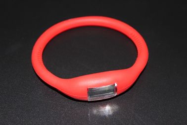 Silikon kauçuk jöle iyon, kırmızı Led seyretmek ile spor bileklik bileklik izle