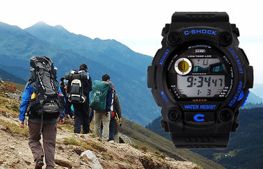 Şok Dayanıklı Çok İşlevli Saatli PU Askılı Stop Watch