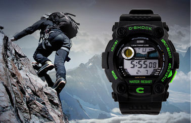 Şok Dayanıklı Çok İşlevli Saatli PU Askılı Stop Watch
