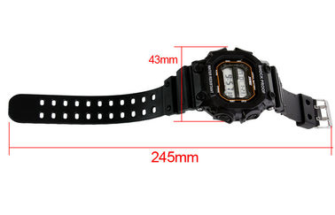 Skmei Meydanı Spor Dijital Saat EL Backlight Mens Toka Saatler