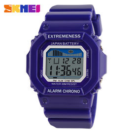 Alarmlı Renkli Unisex Spor Çok Fonksiyonlu Dijital Saat