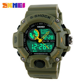 30m su geçirmez Şok Çok İşlevli Dijital Saat LCD Analog Watch Spor Saatleri