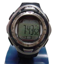 Unisex PU LCD Spor İzle Günlük Alarm Çok İşlevli Kol Saatleri