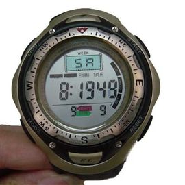 Unisex PU LCD Spor İzle Günlük Alarm Çok İşlevli Kol Saatleri