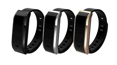 Unisex Çok İşlevli OLED Dijital Saat, Alüminyum Alaşımlı Kauçuk Bantlı Bluetooth Smart Watch