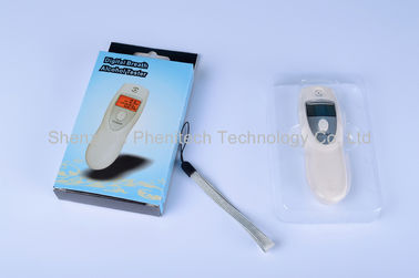 Yarı İletken Oksit Alkol Sensörü ile Beyaz Dijital Breath Alkol Test Cihazı
