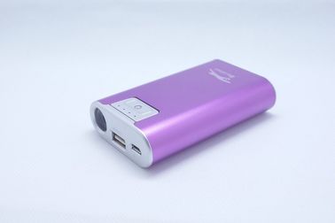 LED Torch ile Dijital Fotoğraf Makinesi Metal USB Taşınabilir Güç Bankası 6600mAh