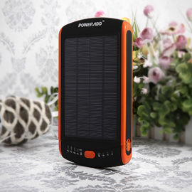 Telefon / Dizüstü bilgisayar için su geçirmez güneş enerjisi bankası 23000mah yüksek kapasiteli solar şarj cihazı