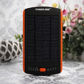 Telefon / Dizüstü bilgisayar için su geçirmez güneş enerjisi bankası 23000mah yüksek kapasiteli solar şarj cihazı