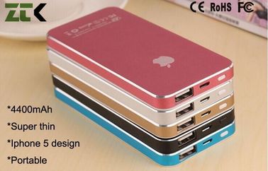 Polimer Iphone 5 Şekil Dijital Fotoğraf Makinesi için Taşınabilir Güç Bankası, MP3, MP4