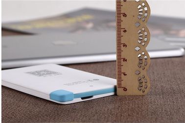 Cep Telefonu / Ipad, Beyaz için Taşınabilir İnce Li-ion 4000mAh Güç Bankası