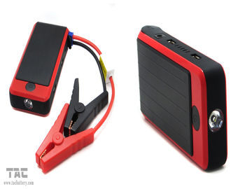 Çift USB taşınabilir güç otomobil atlama başlangıç 12000mah kırmızı