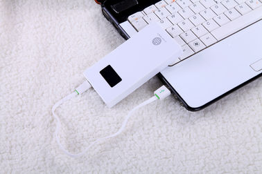 Lcd ekran 5V 2.1A Çıkış DC ile mobil cihazlar için 5000mAh taşınabilir güç banka