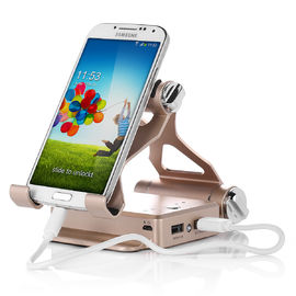 Cep Telefonu İçin 10400mAh Portable Stand Tutucu Pil USB Güç Bankası Şarj