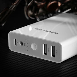Kompakt Harici USB Güç Bankası 10400MAH, Smartphone için Li - ion Güç Bankası