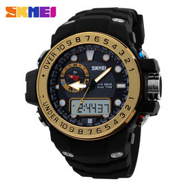 ABS Plastik Şok Spor Analog Sayısal Bilek İzle 50 M For Ladies su geçirmez