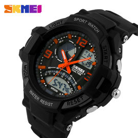 Çok fonksiyonlu Erkek Saat, Analog LCD Chronograph Sport Quartz Kol Saat