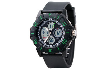 Boş Unisex EL Backlight 5 ATM Analog Sayısal Bilek İzle Döner Bezel