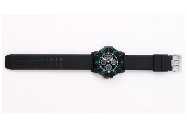 Boş Unisex EL Backlight 5 ATM Analog Sayısal Bilek İzle Döner Bezel