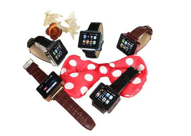 Kablosuz Bluetooth Smart Watch Telefon Üretici Metal Gövdeli Deri Kayış