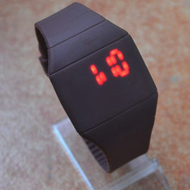 Noel Hediyesi, Faceless Bilezik LED İzlemek İçin Unisex LED Dijital Bilek İzle Siyah