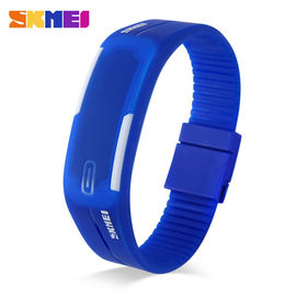 Softable PU Band ile Küçük LED Dijital Bilek İzle EL Backlight