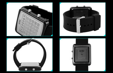 EL Backlight LED Dijital İzle, Hesap Ayna Saatler Dial