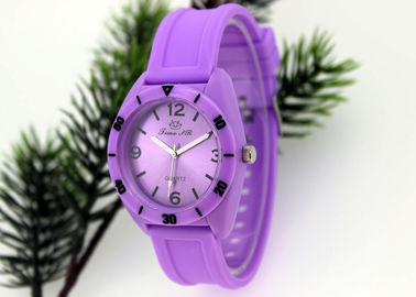 Silikon Kayışlı 39MM x 39 MM Gençler Japonya Hareketli Kuvars İzle