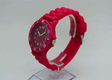 Silikon kayış ICE Zaman Plastik Saatler, 30 M Suya Dayanıklı Analog Kuvars Watch