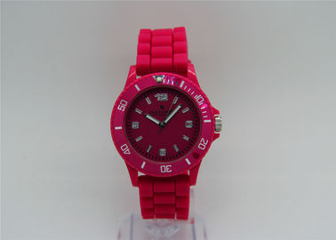 Silikon kayış ICE Zaman Plastik Saatler, 30 M Suya Dayanıklı Analog Kuvars Watch