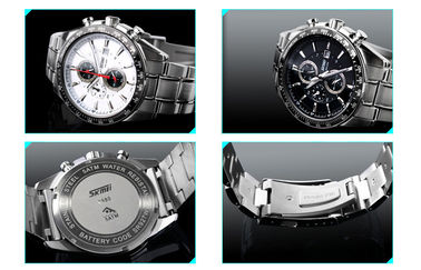 Kuvars saati Chronograph ile