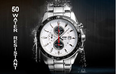Kuvars saati Chronograph ile