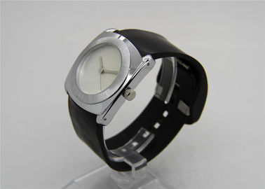 Unisex paslanmaz çelik quartz saat takımyıldızı kuvars saati PU deri