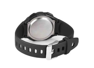 Man, Gents Chronograph İzlemek İçin Siyah PU su geçirmez Spor İzle