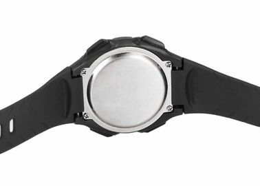 Man, Gents Chronograph İzlemek İçin Siyah PU su geçirmez Spor İzle