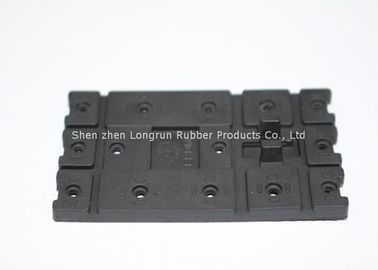 Siyah Kalıp Silikon Parçaları Silikon Klavye / Elektronik Ürünler Key Pad