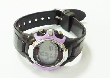 Siyah Dijital Silikon Jelly Watch / EL Spor İzle / Çok Fonksiyonlu Dijital İzle 3ATM