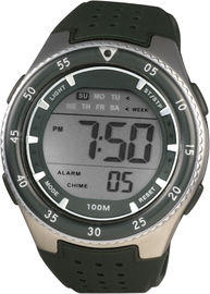 100m Suya Dayanıklı Chronograph ile Sportif Gents Dijital İzle Yuvarlak Erkekler