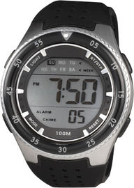 100m Suya Dayanıklı Chronograph ile Sportif Gents Dijital İzle Yuvarlak Erkekler