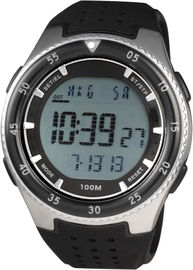 100m Suya Dayanıklı Chronograph ile Sportif Gents Dijital İzle Yuvarlak Erkekler